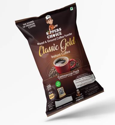 SIPPERS CHOICE Classic Gold(COMMERCIAL PACK)Instant COFFEE 70% - 30% Mixture - Pure Flavoured Instant Coffee