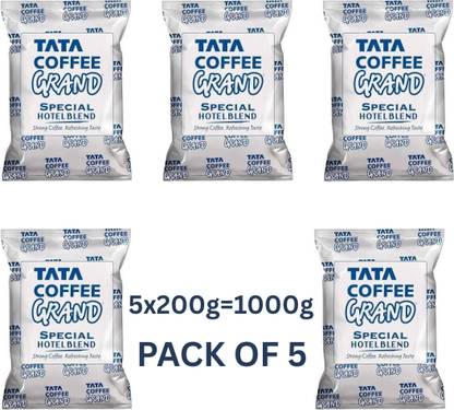 Tata Grand Strong Coffee - 1000g (57% Coffee & Chicory) Instant Coffee
