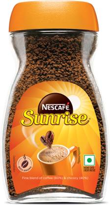 Nescafe Sunrise Powder, Chicory Mix, Jar Instant Coffee