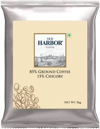 Old Harbor Filter Coffee 85:15 (1 kg pouch) | traditional south indian filter coffee Filter Coffee