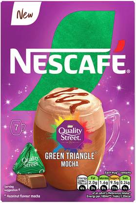 Nescafe Quality Street Green Triangle Mocha Instant Coffee