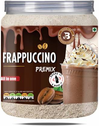 Brew Lab Strong and Flavorful Frappuccino Premix | All In One Coffee | Blend Of Frappe | Instant Coffee