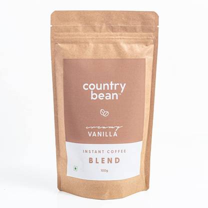 Country Bean 100% Pure | No Added Sugar | Makes 65 Cups | Strong Instant Coffee