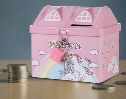 MSN 5 pG Piggy Bank Large Capacity Money Saving 2023 Year Children Cartoon Coin