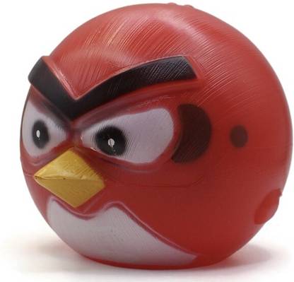 neoinsta shopping Medium size angry bird piggy bank with realistic look red color toy for kids Coin Bank