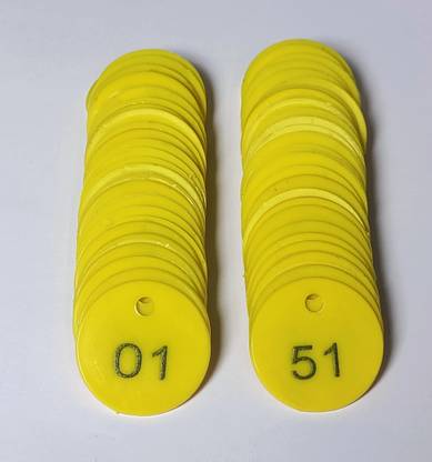 MOREL PLASTIC ROUND TOKEN COIN WITH HOLE FOR SHOP BOARD GAMES CASINO|1 TO 100. Coin Bank