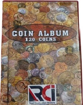 rci 120 Pockets Coin Holder Collection Coin Storage Album Coin Bank