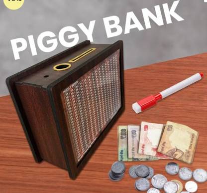 BEST BOOST 1,00,000 Rupees Money Saving Coin Piggy Bank | Piggy Bank Coin Bank