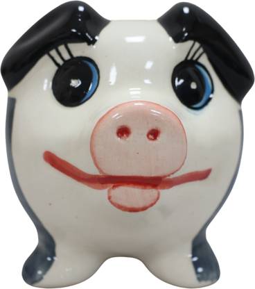 Saras Aajeevika KHURJA POTTERY PIGGY BANK MEDIUM Coin Bank