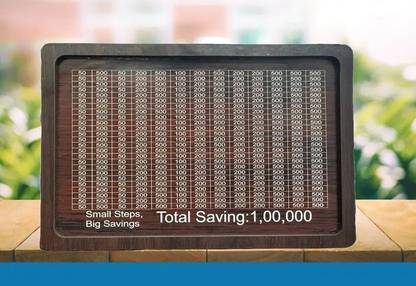 shyamkccraft 100K Money saving box/piggy bank/gift/birthday gift/diwali gift Coin Bank