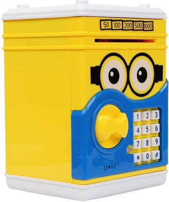 Toyvala Money Safe Kids Code Lock ATM Electronic Piggy Savings Bank-352 Coin Bank