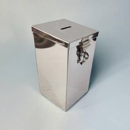 JAYCO SS Coin Box 5" Coin Bank