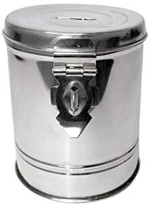 GRIDKITCHEN SMALL ROUND MONEY BOX Coin Bank
