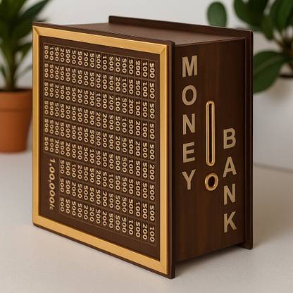 Drova Intelligent Money Bank for Kids – Coin Counting Safe Box Coin Bank