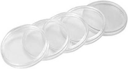 rci 20 Coin Capsules (35mm) Diameter with 20 Foam with 5 Different Size Coin Bank