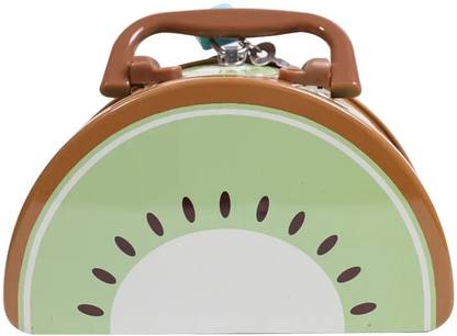 BITSY BLOOM Fruit Piggy Bank for Kids With Lock and Key | Money Box , Saving Bank, Gullak Coin Bank