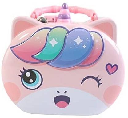 Toystic Best Buy piggy Money Bank with Lock & Key Coin Bank for Kids Girls & Boys. Coin Bank