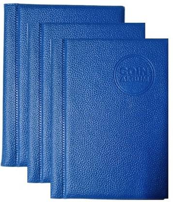 rci Coin Album for Collection Keeping 60 Coins 3 PCS Coin Bank