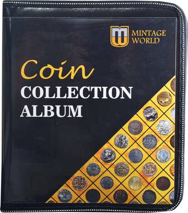 Mintage World Coin Collection Album (160 pockets), 2 x 2 Coin Bank