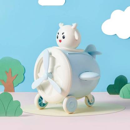 EDENGLOW Airplane Coin Saving Money box Piggy Bank Coin Bank