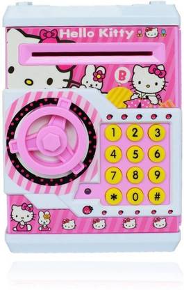 Intelligent ATM Machine with Password Coin Bank Coin Bank