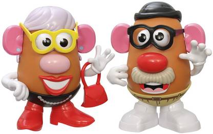 MR. POTATO HEAD Yamma and Yampa Toy for Kids Ages 2 and Up, Includes 24 Parts and Pieces Coin Bank