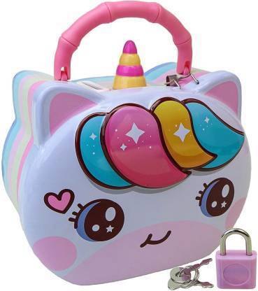 Toystic CAT SHAPE MONEY BANK Coin Bank