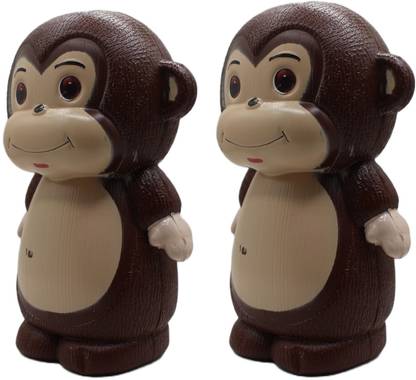 neoinsta shopping Medium size cute Monkey|king kong piggy bank with realistic look toy for kids Coin Bank