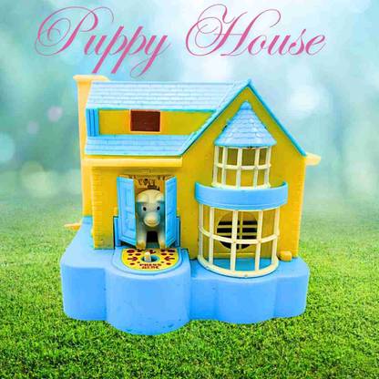 Smarty Choice Gourvi Best Quality New Model Puppy House Best Quality (Blue) Coin Bank