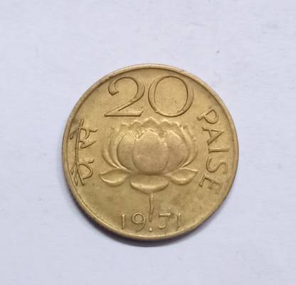 A TO Z CRAFTS 20 Paisa Coin Collection Modern Coin Collection