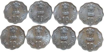 rbf VERY RARE 10 Paise of 1982 - IX Asian Games (Delhi) 8 UNC Coin Medieval Coin Collection