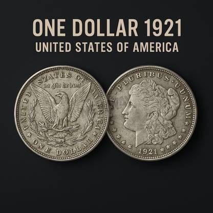 newway 1 Dollar 1921 U.S.A Collectible Rare Fancy Medieval Coin Collection
