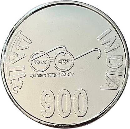 Eforest Rare 900 Rupee Ram Mandir Ayodha UNC Coin Modern Coin Collection