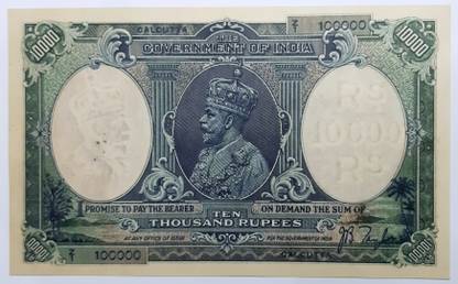 Tanishka 10000 Rupees Paper Printed Currency