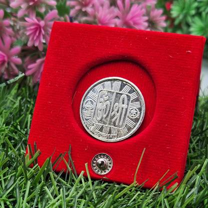 Parasmoni Om, Shree Silver Coin for Diwali,Dhanteras with Box Modern Coin Collection