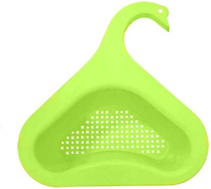 mapperz Swan Drain Basket Triangular Sink Filter for Kitchen Faucet Fits All Sink Strainer