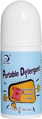 RAHIPA Cotton Clothes Stain Remover Roll Bead Design, Stain Roller-Ball Cleaner, Lime Liquid Detergent