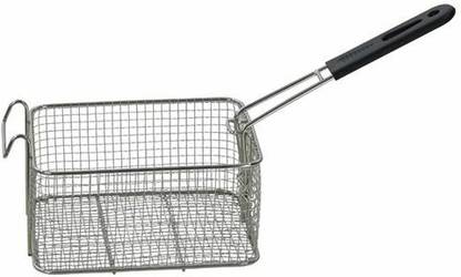 ShoppersHub PNQ 4L Deep Fryer 1/3 Basket with Detachable Handle Used in Commercial Fryers Deep Frying Basket