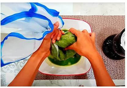 rushabh collections Multipurpose Nylon Filter Net Strainer for Vegetable Fruit Juice PACK OF 2 Collapsible Strainer