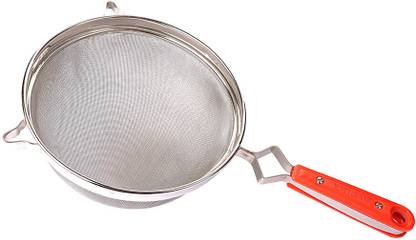 Goodluck Stainless Steel Heavy Handle Strainer Double Mesh (Size 8) Strainer
