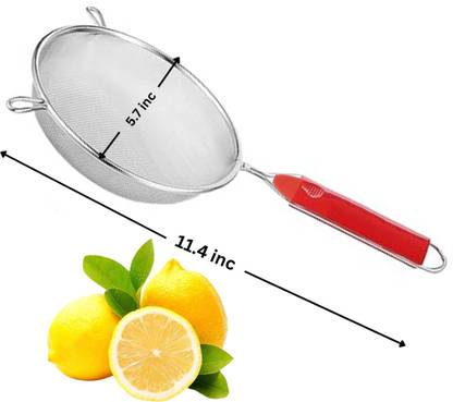 MS Beekeeping MS Stainless Steel Soup, Juice, Milk, Tea& Honey Strainer use ,Kitchen. Soup Strainer