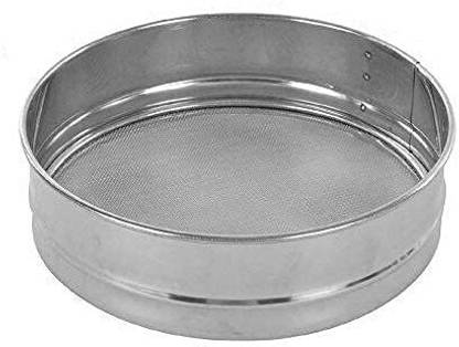 ONTOMO Stainless Steel Atta Channi/Flour Sieve/Spices Food Strainer Strainer