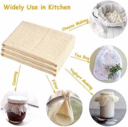 PK Collection CHEESE CLOTH Collapsible Strainer