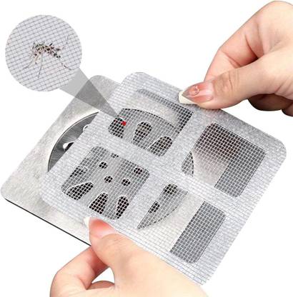BBBIKINI Disposable Shower Drain Hair Catcher Waterproof Mesh Stickers for Bathroom Strainer