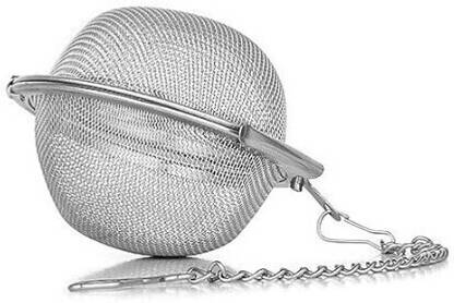 Haleness Care Stainless Steel Green Tea Infuser with Handle - Easy to Clean and Reusable Collapsible Strainer