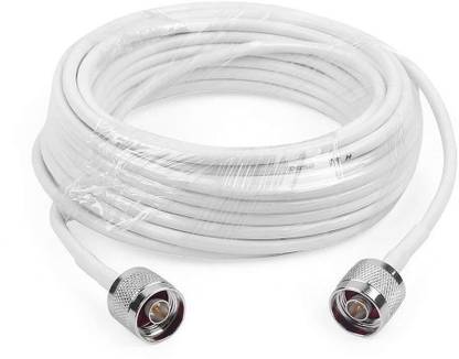 rjlink lmr 300 RF Coaxial Cable with N mail to mail Connector ( 10 meter ) 10 cm Collapsible Reflector