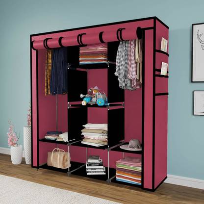 Eco Shopee 6+2 Shelves Portable 88130 PP Collapsible Wardrobe