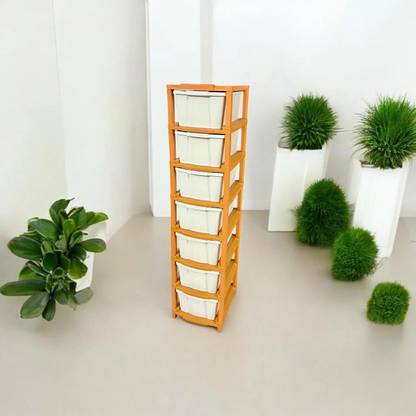 Nejadhari 7 Layer Multi-Functional Storage Drawer PP Collapsible Wardrobe