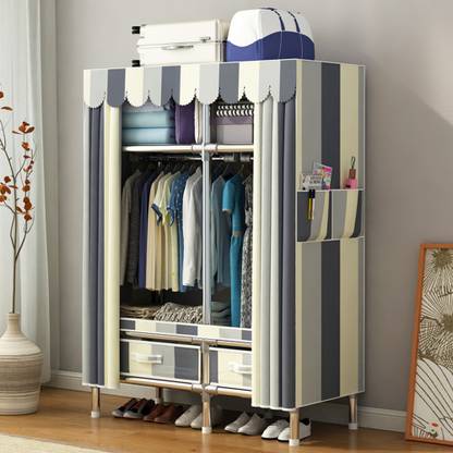 StarAndDaisy Multifunctional wardrobe for compact, organized, stylish storage. Carbon Steel Collapsible Wardrobe