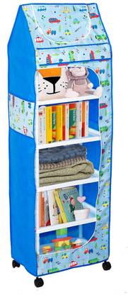 HEGZI Baby Wardrobe for Clothes 6 Shelve almirah for Clothes PVC Collapsible Wardrobe